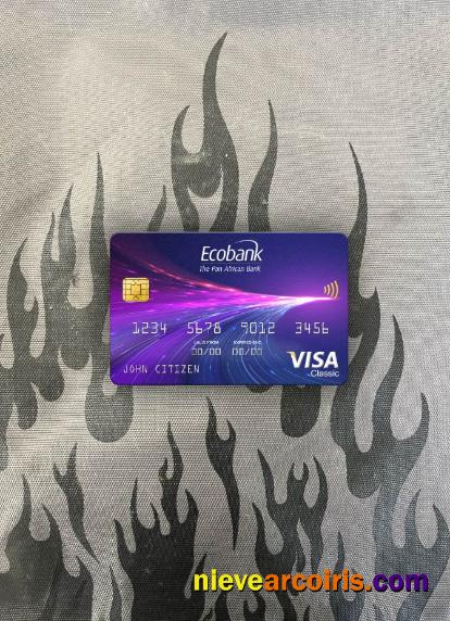 South Sudan Ecobank visa classic card photolook